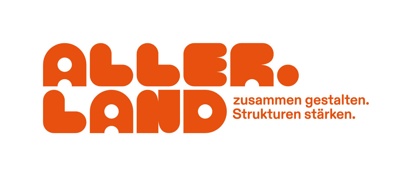 Logo: Aller.Land – zusammen gestalten. Strukturen stärken.